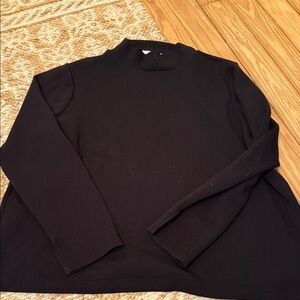 SPANX Black Women's Turtleneck Top